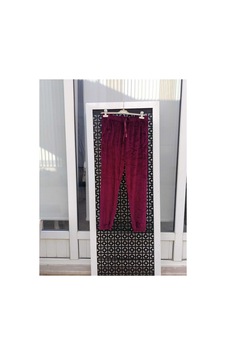 Çınar Boutique Kadife Eşofmanaltı Bordo Bordo Çınar Boutique Kadife Eşofmanaltı Bordo Bordo