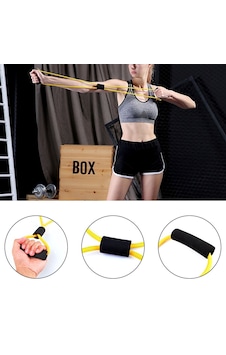 Buradabuldun 8 Şeklinde Direnç Bandı Yoga Plates Ve Vücut Geliştirme Egzersiz Bandı Çok Renkli Buradabuldun 8 Şeklinde Direnç Bandı Yoga Plates Ve Vücut Geliştirme Egzersiz Bandı Çok Renkli