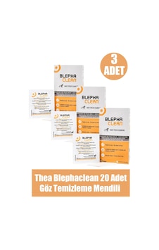 Blephaclean Steril Göz Pedi 20'li 3 Kutu Blephaclean Steril Göz Pedi 20'li 3 Kutu