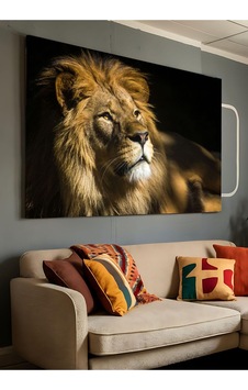 Kanvas Tablo Ormanlar Kralı Aslan Hayvan Dekoratif Kanvas Tablo 30 X 40 Kanvas Tablo Ormanlar Kralı Aslan Hayvan Dekoratif Kanvas Tablo 30 X 40