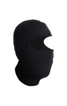 Tex Maske Balaklava Ince 1360 Düz Siyah Tex Maske Balaklava Ince 1360 Düz Siyah