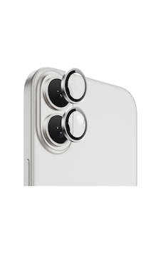 Ennar Apple Uyumlu iPhone 16 Gerçek Cam Safir Lens Koruma Gümüş Gümüş Ennar Apple Uyumlu iPhone 16 Gerçek Cam Safir Lens Koruma Gümüş Gümüş