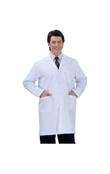 Lavinya Doktor Öğretmen Eczacı Önlüğü Erkek Beyaz Lavinya Doktor Öğretmen Eczacı Önlüğü Erkek Beyaz