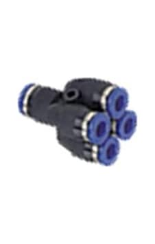 1/8-08 4 Lü Erkek Dağıtıcı Pnömatik Fittings 1/8-08 4 Lü Erkek Dağıtıcı Pnömatik Fittings