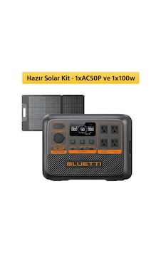 Bluetti Ac50p Güneş Enerjili Güç İstasyonu 504wh 700w 100w Panel Dahil Bluetti Ac50p Güneş Enerjili Güç İstasyonu 504wh 700w 100w Panel Dahil