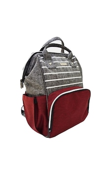 Lullaby Lby-302 Gri+Bordo Sırt Çantası Lullaby Lby-302 Gri+Bordo Sırt Çantası
