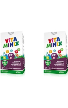 Vitaminix Multivitamin Multimineral ve Kara Mürver İçeren Sıvı Takviye Edici Gıda 2 x 150 ML Vitaminix Multivitamin Multimineral ve Kara Mürver İçeren Sıvı Takviye Edici Gıda 2 x 150 ML