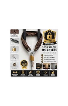 Dayanıklı Galvaniz Zincir Ve Asma Kilit Güvenlik Dolap Kilidi Kahverengi Dayanıklı Galvaniz Zincir Ve Asma Kilit Güvenlik Dolap Kilidi Kahverengi