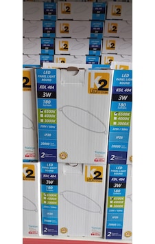 K2 10 Adet 3w Beyaz Işık 6500k K2 10 Adet 3w Beyaz Işık 6500k