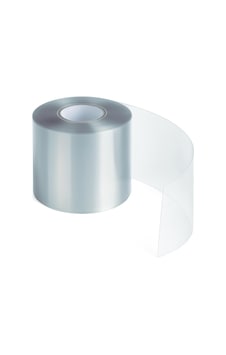 Baskısız Pasta Yan Dekor Şeffaf 9 Cm X 25 Mt