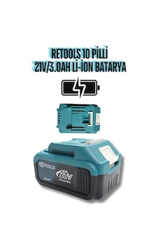 10 Pilli Li-ion Batarya 21v/3.0ah Mavi