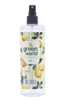 Green World 80 Derece Limon Kolonyası Sprey Pet Şişe 250 ML Green World 80 Derece Limon Kolonyası Sprey Pet Şişe 250 ML