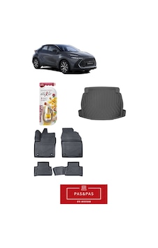 Toyota C-hr 2025 Model 5d Havuzlu Paspas Ve Bagaj Havuzu Set + Araç Kokusu