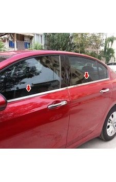 Fiat Egea Uyumlu Krom Cam Çıtası Takımı 4 Parça Sd-hb Fiat Egea Uyumlu Krom Cam Çıtası Takımı 4 Parça Sd-hb