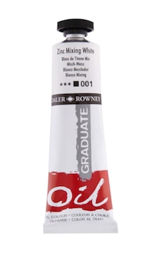 Graduate 38 ML Yağlı Boya 001 Zinc Mixing White Graduate 38 ML Yağlı Boya 001 Zinc Mixing White