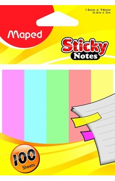 Maped 15x76 Yapışkanlı Not Kağıdı 758210 Maped 15x76 Yapışkanlı Not Kağıdı 758210