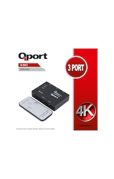 QPORT Q-SH3 3 PORTLU HDMI SWITCH