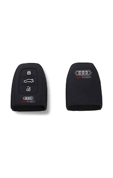 Audi Uyumlu A4L Q5 A8 Q7 A6 Akıllı Anahtar Silikon Kılıfı Audi Uyumlu A4L Q5 A8 Q7 A6 Akıllı Anahtar Silikon Kılıfı