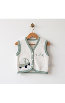 Tonton Baby Bebek Yelek 342 Yeşil Tonton Baby Bebek Yelek 342 Yeşil