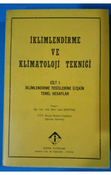İklimlendirme ve Klimatoloji Tekniği Cilt 1