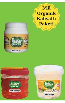 Velioğlu Şavak Kahvaltı Paketi 3'lü Velioğlu Şavak Kahvaltı Paketi 3'lü