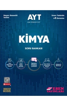 2022 AYT Kimya Soru Bankası - Esen Yayıncılık 2022 AYT Kimya Soru Bankası - Esen Yayıncılık