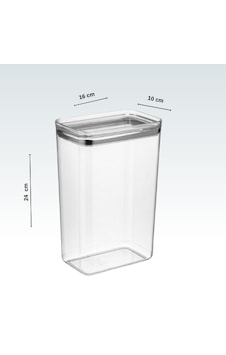 Wniltuglobal 3100 ML Chef Food Box Dikdörtgen Saklama Kabı Şeffaf Wniltuglobal 3100 ML Chef Food Box Dikdörtgen Saklama Kabı Şeffaf