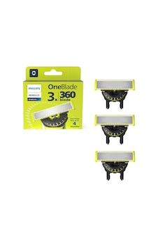 Norelco Oneblade 360 Bıçaklar, Oneblade Elektrikli Tıraş Makinesi Ve Düzeltici İçin Yedek Bıçaklar 3'lü Paket, Model Qp430/80 Norelco Oneblade 360 Bıçaklar, Oneblade Elektrikli Tıraş Makinesi Ve Düzeltici İçin Yedek Bıçaklar 3'lü Paket, Model Qp430/80