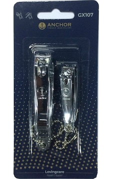 Anchor GX107 Küçük ve Büyük Tırnak Makası 2 Parça Anchor GX107 Küçük ve Büyük Tırnak Makası 2 Parça