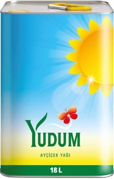 Yudum Ayçiçek Yağı 18 Litre Yudum Ayçiçek Yağı 18 Litre