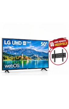 LG 50NU8E0B3LA 50" 4K Ultra HD 127 Ekran Uydu Alıcılı Webos Smart LED TV Askı Aparatı Hediyeli LG 50NU8E0B3LA 50" 4K Ultra HD 127 Ekran Uydu Alıcılı Webos Smart LED TV Askı Aparatı Hediyeli