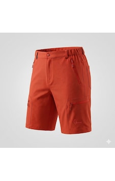 Ziege Natur Short - Su İtici Unisex Likralı Outdoor Şort Antrasit
