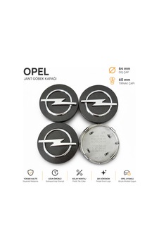 Opel Astra G Astra H Corsa D Meriva Vectra C Zafira B Jant Göbeği Kapağı 64 Mm Füme 4'lü Takım - 909188383 Opel Astra G Astra H Corsa D Meriva Vectra C Zafira B Jant Göbeği Kapağı 64 Mm Füme 4'lü Takım - 909188383