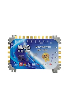 Mag Platinum 10/8 Multiswitch - 10 Giriş 8 Çıkışlı Merkezi Uydu Santrali Hybrid 4k 3d Destekli Mag Platinum 10/8 Multiswitch - 10 Giriş 8 Çıkışlı Merkezi Uydu Santrali Hybrid 4k 3d Destekli