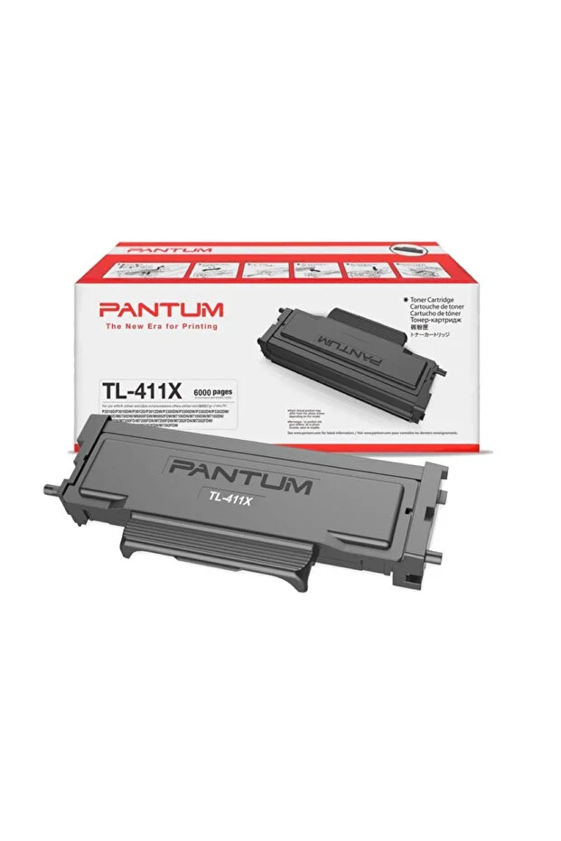 Pantum Tl-411x Siyah Toner + Çip Pantum Tl-411x Siyah Toner + Çip
