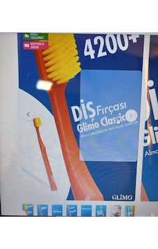 Glimo Classic 4200 Diş Fırçası, Hassas Diş Eti Dostu, Ultra Yumuşak Kıl, Diş Eti Kanamasına Karşı