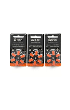 WİDEX Işitme Cihazı 13 Numara Pil 3 Paket WİDEX Işitme Cihazı 13 Numara Pil 3 Paket