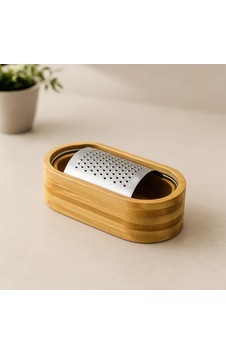 Bambu Hazneli Metal Bombeli Meyve Rendesi 7x15.5 Cm Altın Bambu Hazneli Metal Bombeli Meyve Rendesi 7x15.5 Cm Altın