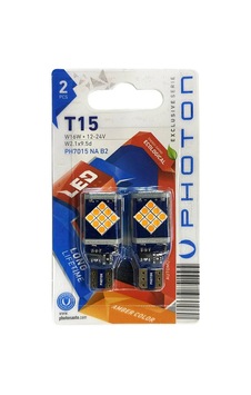 Photon T15 W16w 12-24v Turuncu Ampul, İçeriği: 2 Adet Sku: Smg8690010221988 Açık Kahverengi Photon T15 W16w 12-24v Turuncu Ampul, İçeriği: 2 Adet Sku: Smg8690010221988 Açık Kahverengi