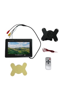 Viva 7 Inç Tft Lcd Güvenlik Kamera Monitörü Hd Görüntü Destekli Masaüstü Ekran