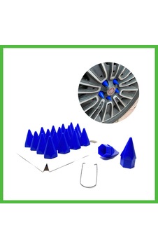 Vaveni Sivri Bijon Kapağı Sökme Aparatlı Mavi 17mm Arz Vaveni Sivri Bijon Kapağı Sökme Aparatlı Mavi 17mm Arz