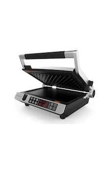 Gem Titan Izgara & Tost Makinesi 2000 W, 340 240 Mm, Lcd Dokunmatik Kontrol Gem Titan Izgara & Tost Makinesi 2000 W, 340 240 Mm, Lcd Dokunmatik Kontrol
