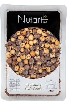Nutart Kavrulmuş Tuzlu Fındık Kase 500 G Nutart Kavrulmuş Tuzlu Fındık Kase 500 G