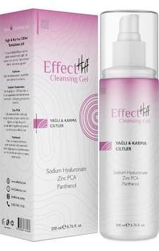Effectha Karma ve Yağlı Ciltler Yüz Temizleme Jeli 200 ML Effectha Karma ve Yağlı Ciltler Yüz Temizleme Jeli 200 ML