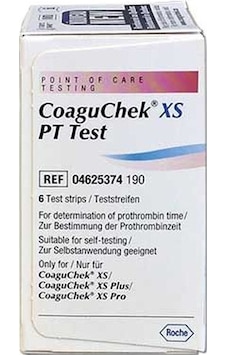 Roche CoaguChek XS 04625374 Kan Pıhtılaşma Hızı PT - INR Test Stribi 6 Adet