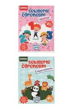 Şekillerle Öğrenelim Hayvan Dostlarımız-rakamlar Çıkartmalı