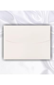 Saten Beyaz Davetiye Zarfı 50 Adet 130x180 180gr