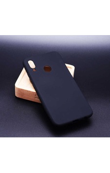 Huawei P20 Lite Kılıf Zore Premier Silikon Kapak Siyah Huawei P20 Lite Kılıf Zore Premier Silikon Kapak Siyah