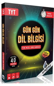 YKS TYT Gün Gün Dil Bilgisi Soru Bankası - Strateji Yayınları YKS TYT Gün Gün Dil Bilgisi Soru Bankası - Strateji Yayınları
