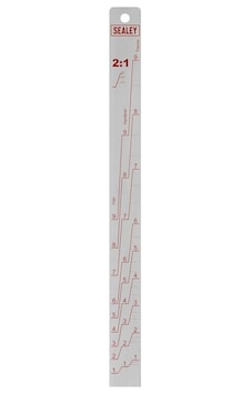 2K Boya (Opak ve Düz Boya) Bazkat Boya 2K Vernik Karıştırma Ölçü Çubuğu 20 CM 2:1 2K Boya (Opak ve Düz Boya) Bazkat Boya 2K Vernik Karıştırma Ölçü Çubuğu 20 CM 2:1